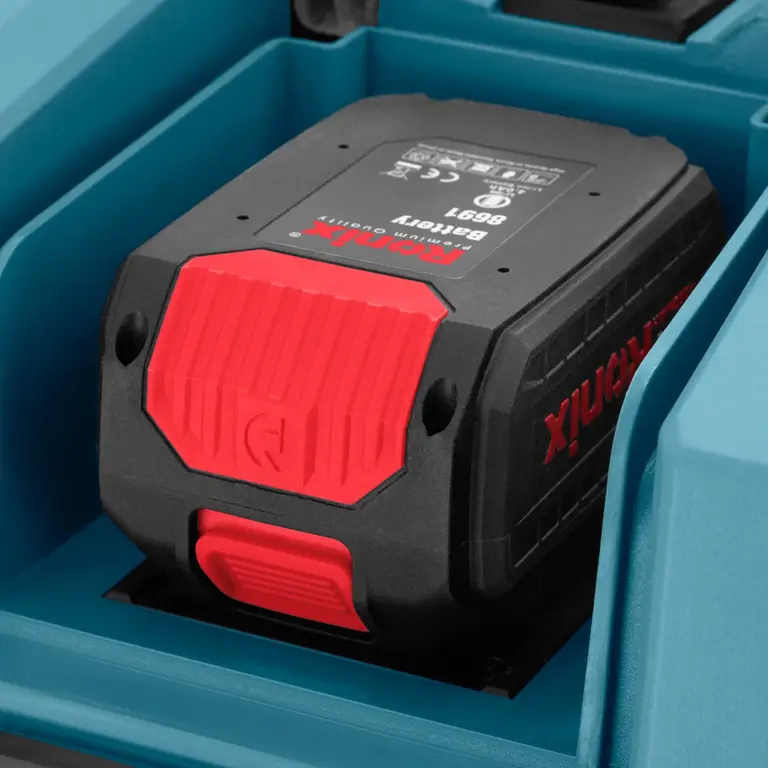 جاروشارژی ۲۰ ولت ۱۵ لیتری خشک و تر رونیکس مدل 8640